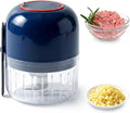 Electric Garlic Chopper, 2026 New Household Electric Garlic Crusher, Portable Cordless Mini Food Chopper Garlic Mincer for Garlic, Onion, Ginger, Chili, Spices and Fruit